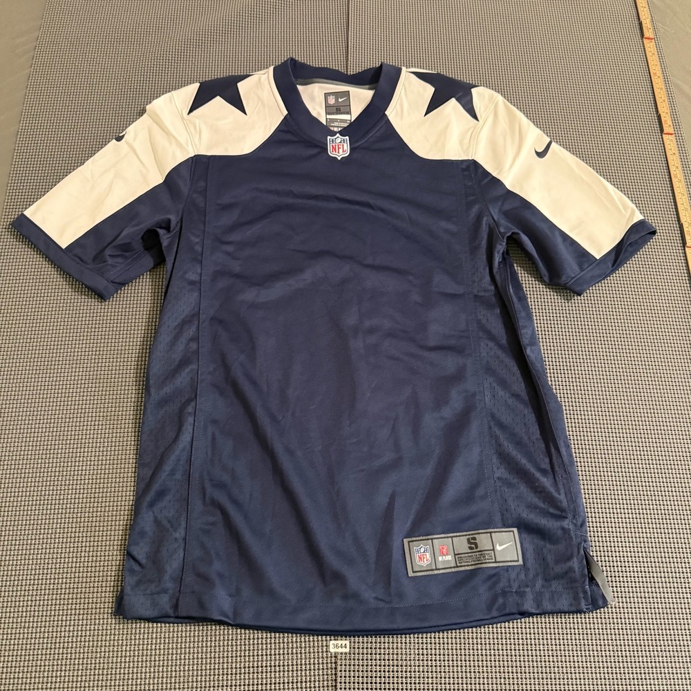 Nike NFL On Field Jersey Navy Blue White Stars Men's Size S Short Sleeve